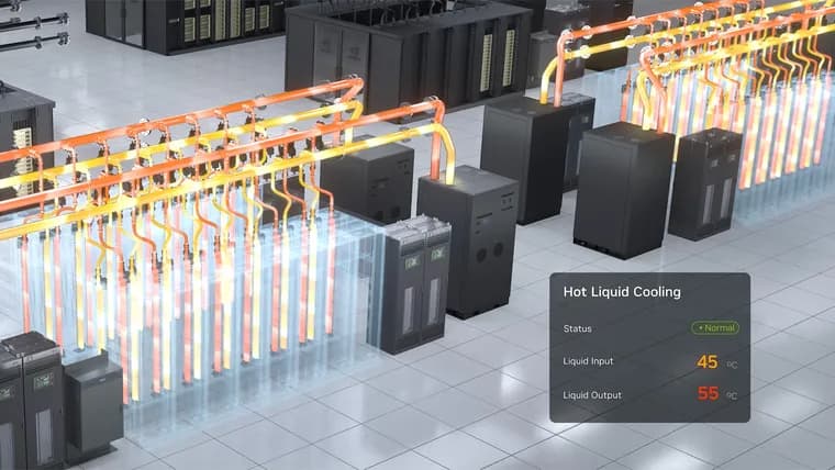 Жидкостное охлаждение при 45°C: NVIDIA Rubin почти полностью исключает воду из ЦОДов