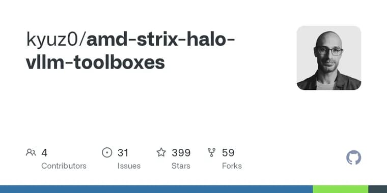 Настройка кластера AMD Strix Halo с RDMA для распределённого вывода vLLM