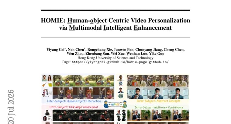 HKUST представила HOMIE, ИИ для точной вставки людей и предметов в видео