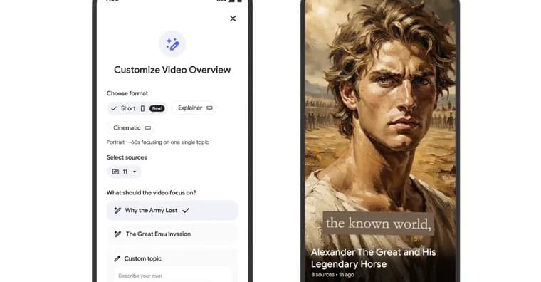 NotebookLM от Google теперь может создавать TikTok-видео из ваших заметок