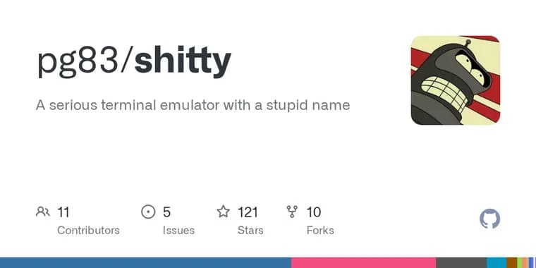 Shitty: новый терминал на GPU, быстрее конкурентов, но memory-unsafe