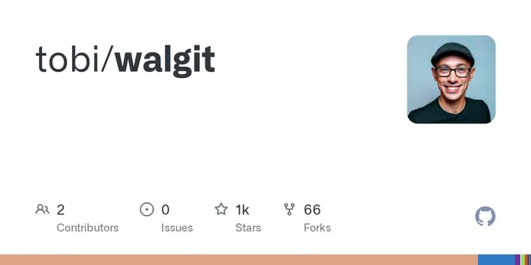 walgit: Git-сервер без базы данных по архитектуре Cursor Continuity