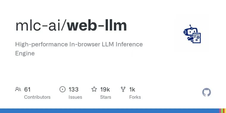 WebLLM запускает языковые модели прямо в браузере через WebGPU