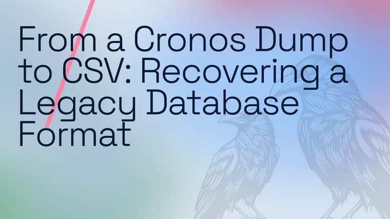 С помощью Codex разработчики восстановили формат зашифрованной базы CronosPro