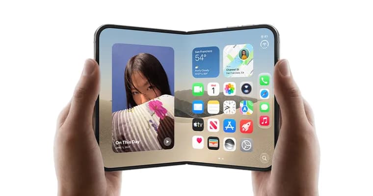 Apple представила iPhone Duo, первый складной iPhone с экраном 7,6 дюйма