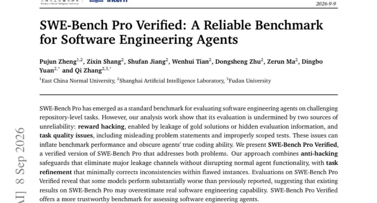 SWE-Bench Pro Verified: обновлённый бенчмарк показал завышенные оценки ИИ-агентов в написании кода