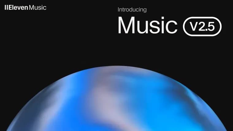 ElevenLabs выпустила Music v2.5: генератор музыки звучит естественнее