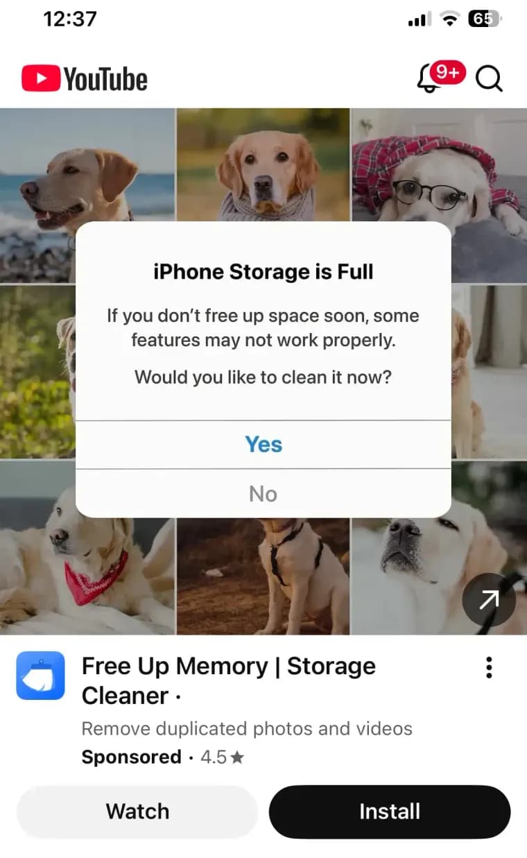 Google дважды одобрил рекламу-подделку под iOS, а Gemini её сразу отклонил