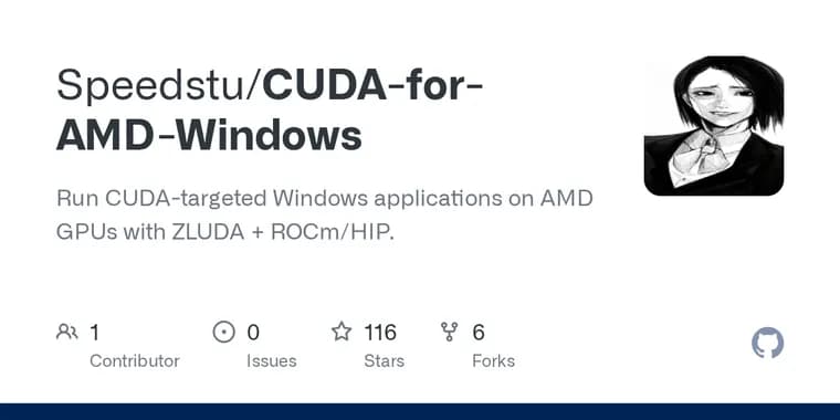 ZLUDA и ROCm научили CUDA-приложения работать на AMD Radeon RX 9060 XT