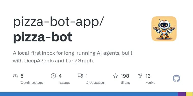 Amazon опубликовала Pizza Bot, открытый инбокс для фоновых ИИ-агентов