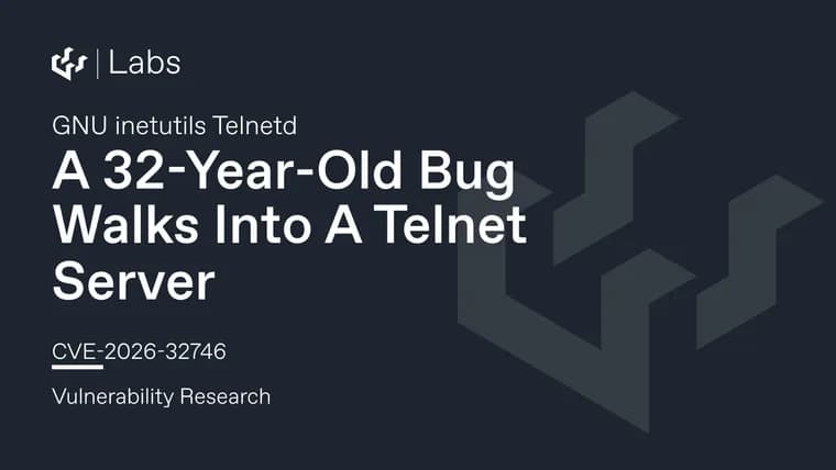 CVE-2026-32746: в telnetd нашли 32-летний баг переполнения памяти без авторизации