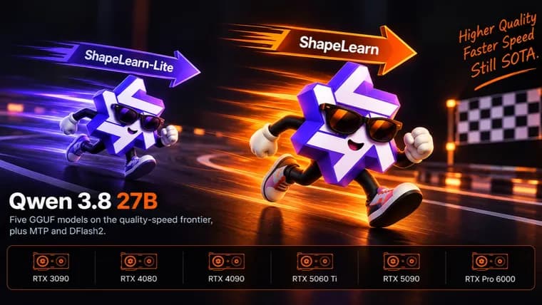 ByteShape выпустила полные квантизации Qwen 3.8 27B: сравнила с Lite и конкурентами