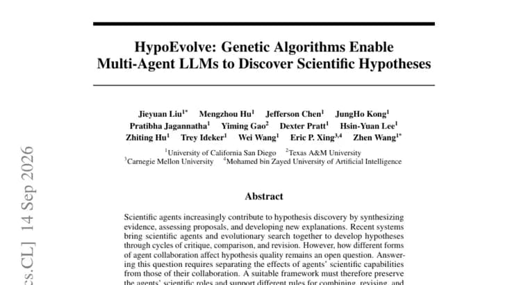 HypoEvolve научил ИИ-агентов находить гипотезы о лечении рака