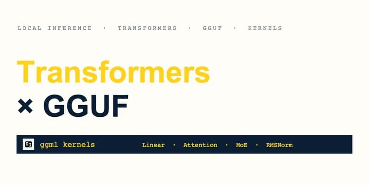Hugging Face Transformers добавила поддержку GGUF-квантов llama.cpp