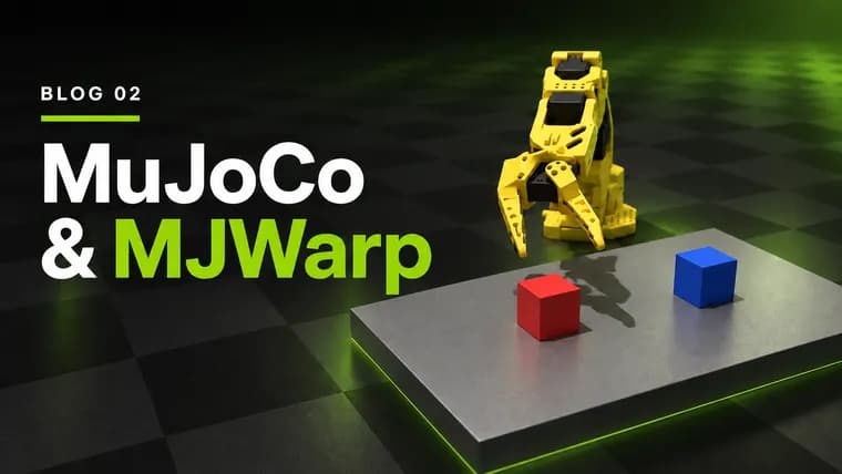NVIDIA показала, как перенести симуляцию роботов на GPU с помощью Warp и MJWarp