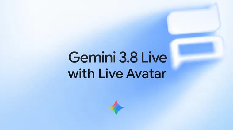 Google DeepMind представила Gemini 3.8 Live с Live Avatar, видеоаватаром в реальном времени