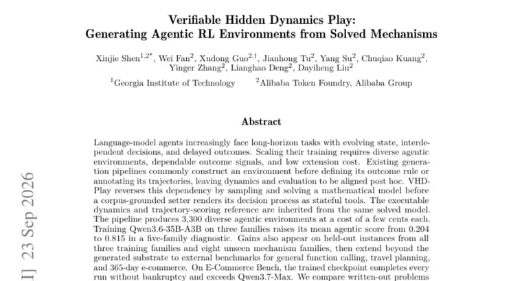 VHD-Play: новый метод генерации сред для тренировки ИИ-агентов поднял их результаты почти вчетверо