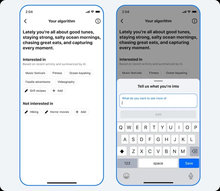 Meta запустила в Facebook функцию Your Algorithm: ленту и Reels настраивают словами