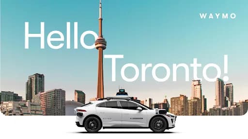 Waymo придёт в Торонто: первые пассажиры беспилотных такси, в 2028 году