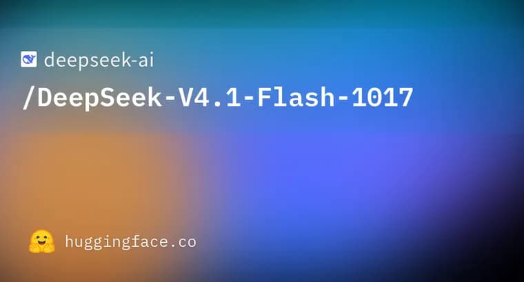 DeepSeek выпустила DeepSeek-V4.1-Flash-1017: обновление с весами под MIT