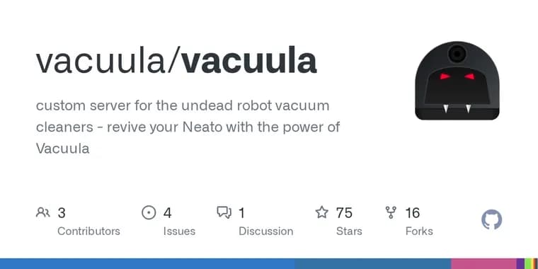 Vacuula: свой сервер и установщик для оживления пылесосов Neato