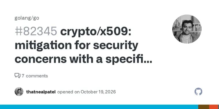 Go блокирует восемь промежуточных сертификатов в crypto/x509