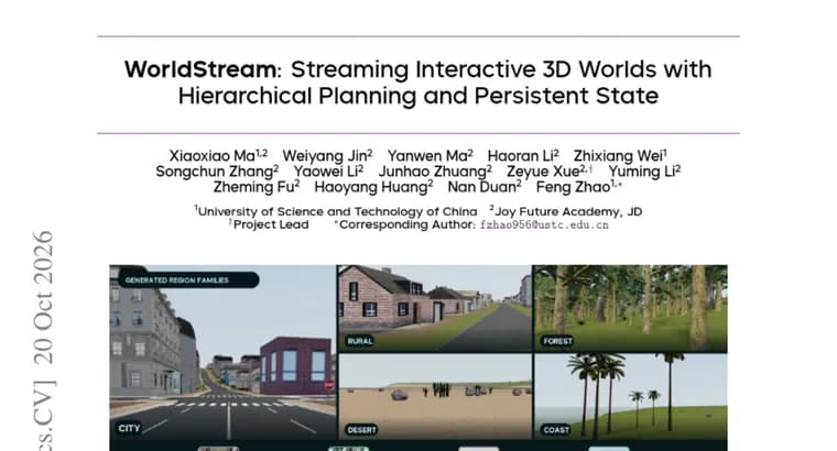 Представлена WorldStream: 3D-мир, который достраивается на ходу
