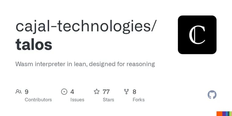 Talos: интерпретатор WebAssembly с формальными доказательствами на Lean
