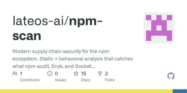 npm-scan: поведенческая детекция атак на npm-пакеты