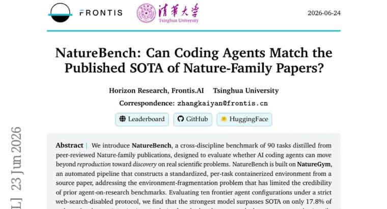 NatureBench: могут ли ИИ-агенты повторить результаты лучших статей Nature?