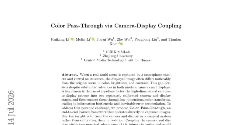 Color Pass-Through точнее передаёт цвет от камеры смартфона к экрану