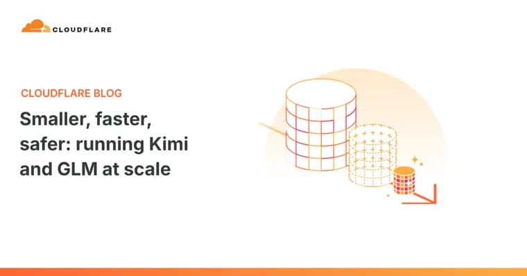 Cloudflare ускорила Kimi на 41% сжатием KV-кеша и уменьшила GLM на 40% сжатием весов