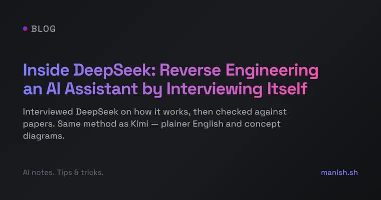 DeepSeek рассказал о своём устройстве в интервью, но засомневался в известных цифрах