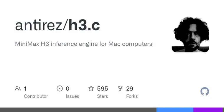 H3-metal: нативный инференс видео-модели MiniMax-H3 на Apple Silicon