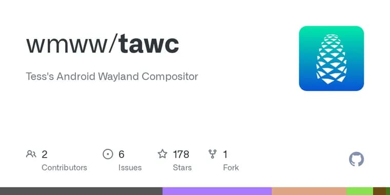tawc, композитор для запуска Linux-программ на Android без root, написанный с помощью Claude Code