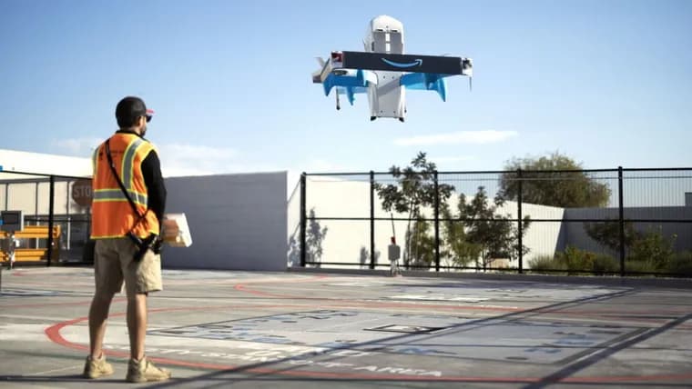 Amazon расширяет доставку дронами Prime Air почти до 500 городов США