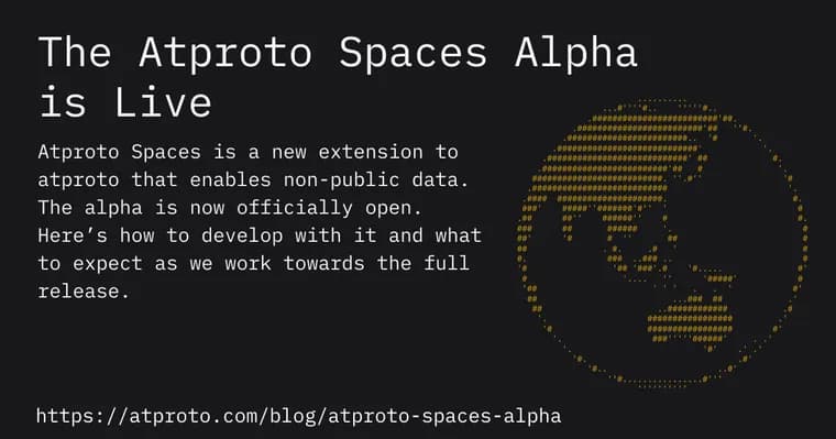 Bluesky выпустила ATProto Spaces: непубличные данные в открытом протоколе