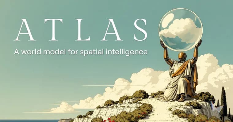 World Labs выпустила Atlas, модель мира для генерации и реконструкции 3D-сцен