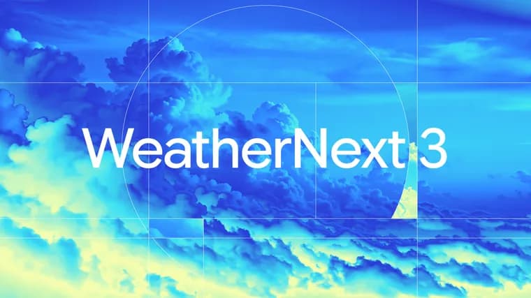 Google DeepMind выпустила WeatherNext 3, ИИ-модель погоды с разрешением до 5 км и обновлением каждый час