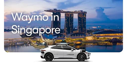 Waymo объявила о запуске беспилотного такси в Сингапуре