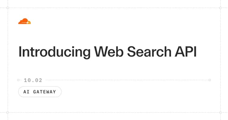 Cloudflare запустила Web Search API: поиск по интернету для ИИ-агентов