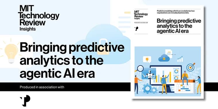 MIT Technology Review: спонсорский текст про переход от прогнозов к автономным решениям ИИ