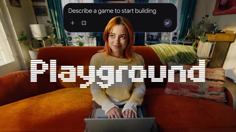 Google запустила Playground: игры в браузере по текстовому описанию