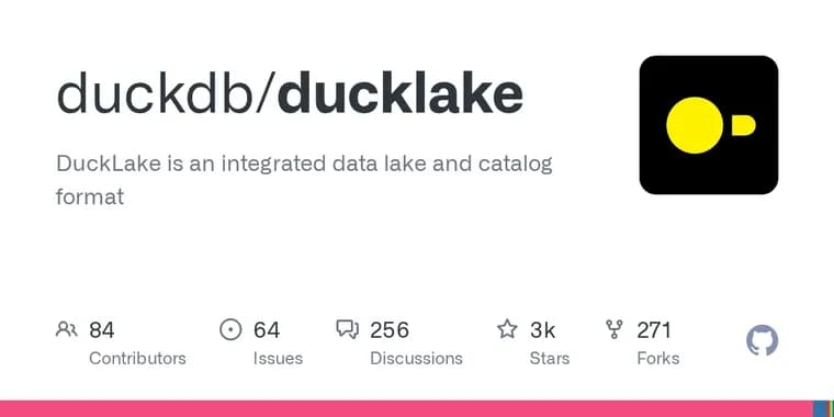 DuckDB: расширение DuckLake читает и пишет открытый формат Lakehouse на SQL и Parquet