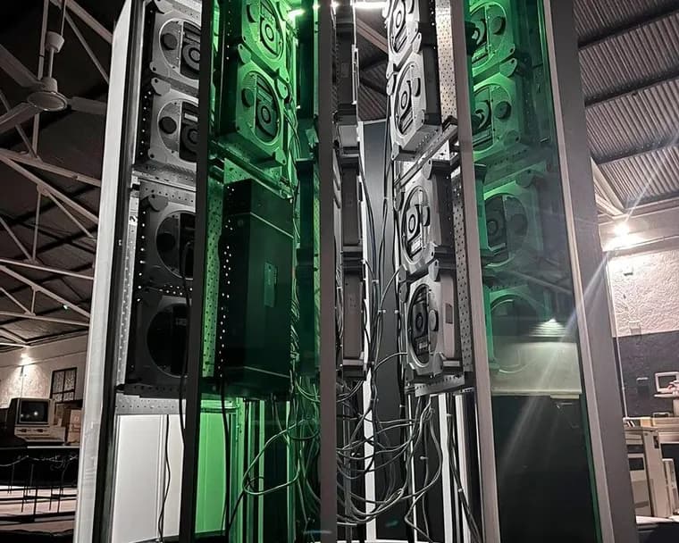 Музей в Испании построил копию Cray-1 из 30 старых Mac Mini
