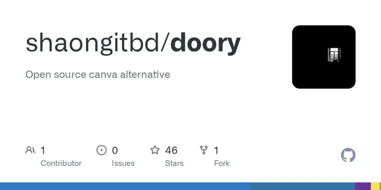 Опубликован Doory: бесплатный аналог Canva для своего сервера