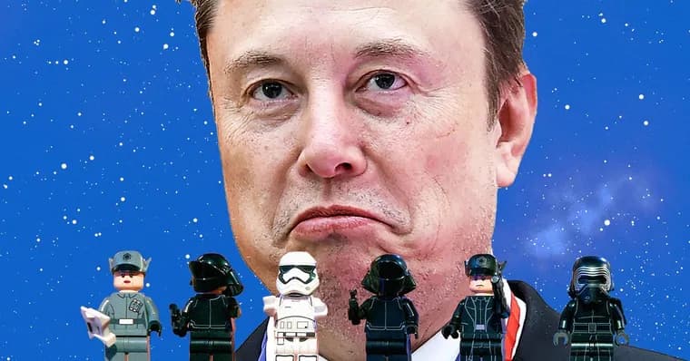Маск выложил в X заказ Lego от Grok, и пользователи попытались его изменить