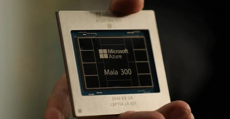 Microsoft представила ИИ-чип Maia 300: запуск в производство в 2027 году