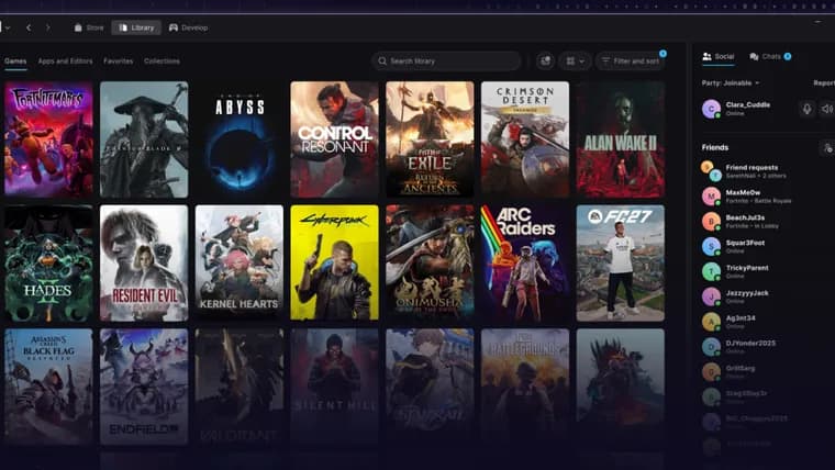 Epic Games выпустила Launcher, написанный вайбкодингом: на старте быстрее Steam