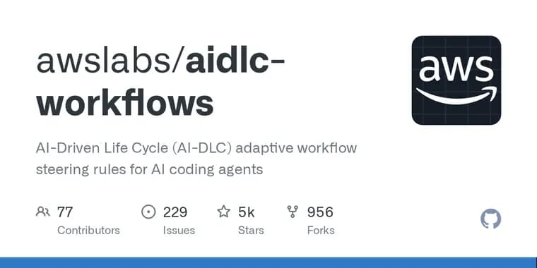 AI-DLC от awslabs: рабочие процессы для ИИ-кодинга в Claude Code, Kiro и Cursor